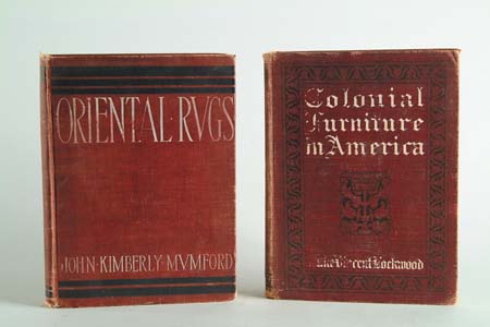 Appraisal: TWO BOOKS ON ANTIQUES Oriental Rugs by John Kimberly Mumford