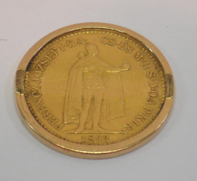 Appraisal: An Hungarian ten Korona gold coin