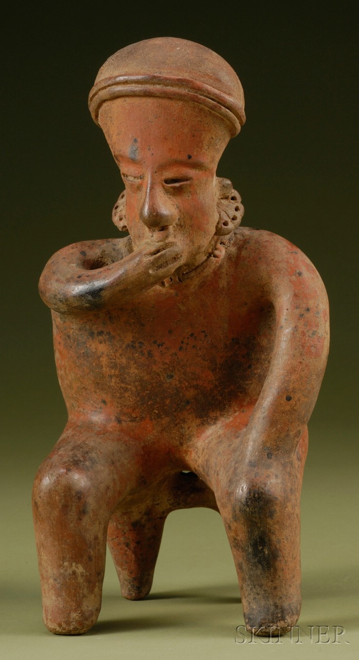 Appraisal: Pre-Columbian Pottery Figure Nayarit c B C - A D