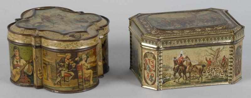 Appraisal: Lot of Huntley Palmers Biscuit Tins Description Some light paint