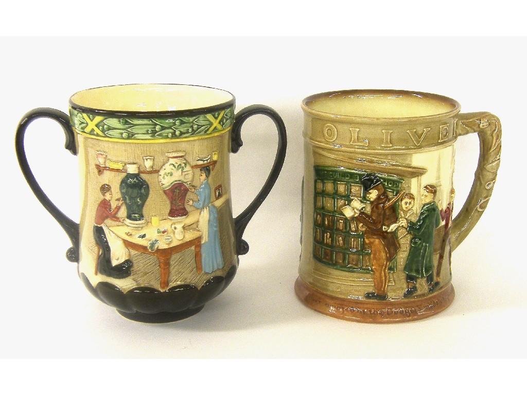 Appraisal: Royal Doulton 'Oliver Twist' Series Ware tankard high together with