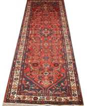 Appraisal: Northwest Persian Gallery Rug From the last quarter of the