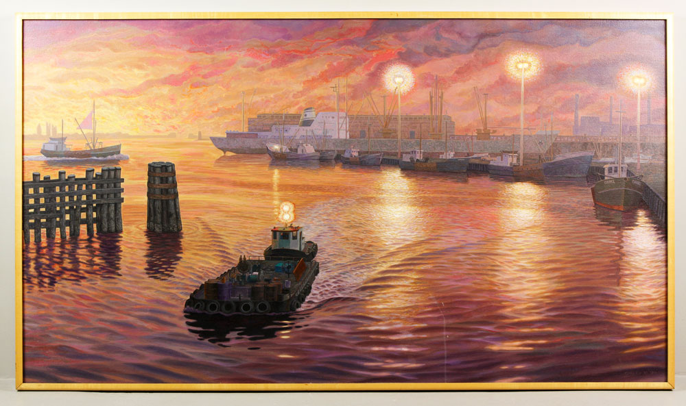 Appraisal: - Gidley New England Harbor O C Phil Gidley New