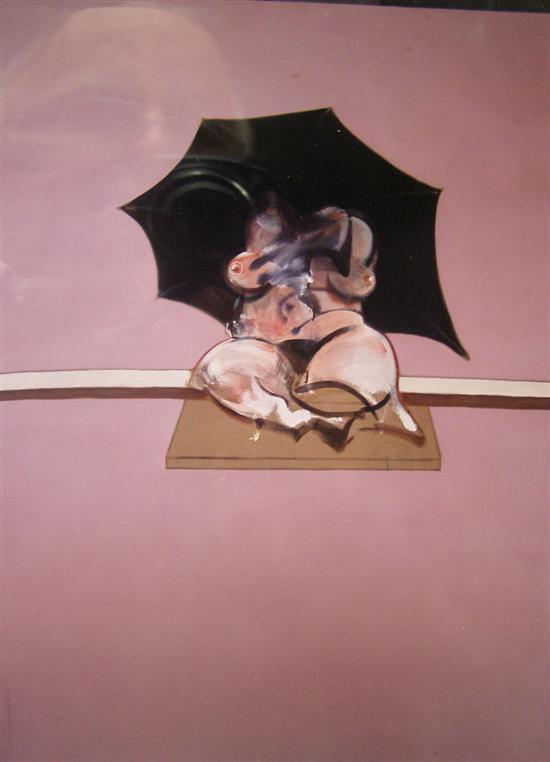 Appraisal: Francis Bacon Coloured photographic transparencies Three studies of the Human