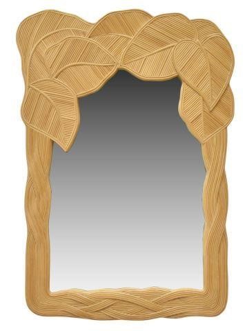 Appraisal: Vintage wall mirror in the style of Gabriella Crespi Italian