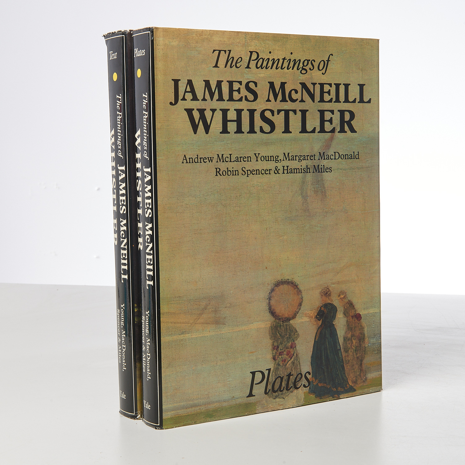 Appraisal: PAINTINGS OF JAMES MCNEILL WHISTLER VOLS YALE Young McDonald Spencer