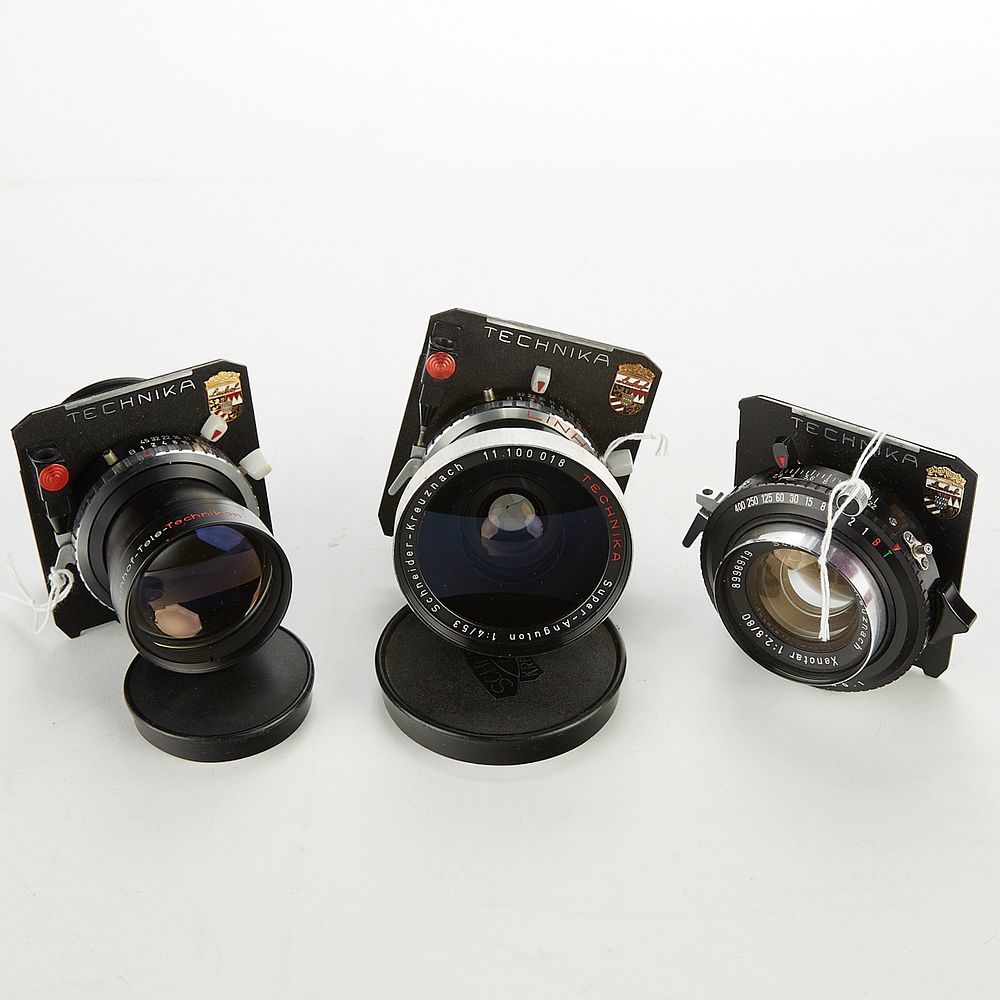 Appraisal: Grp Linhof Technika Camera Lenses Group of three Linhof Technika