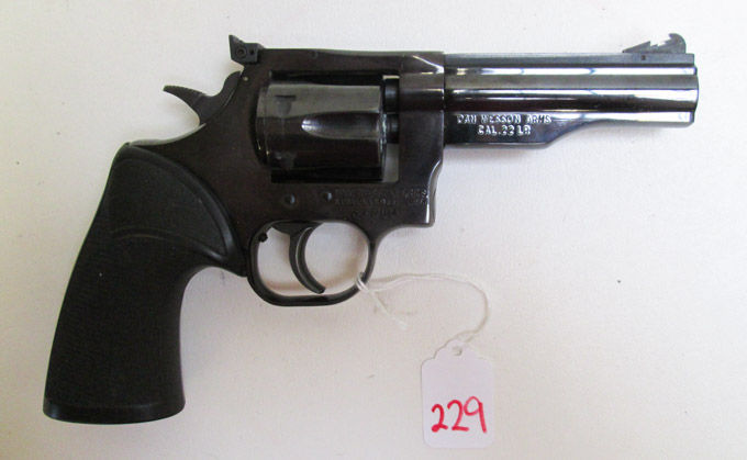 Appraisal: DAN WESSON MODEL DOUBLE ACTION REVOLVER lr caliber barrel installed