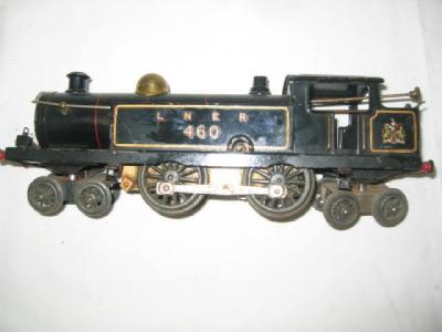 Appraisal: Hornby clockwork No tank finished in L N E R