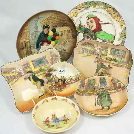 Appraisal: A Collection of Royal Doulton Series Ware including three Dickens