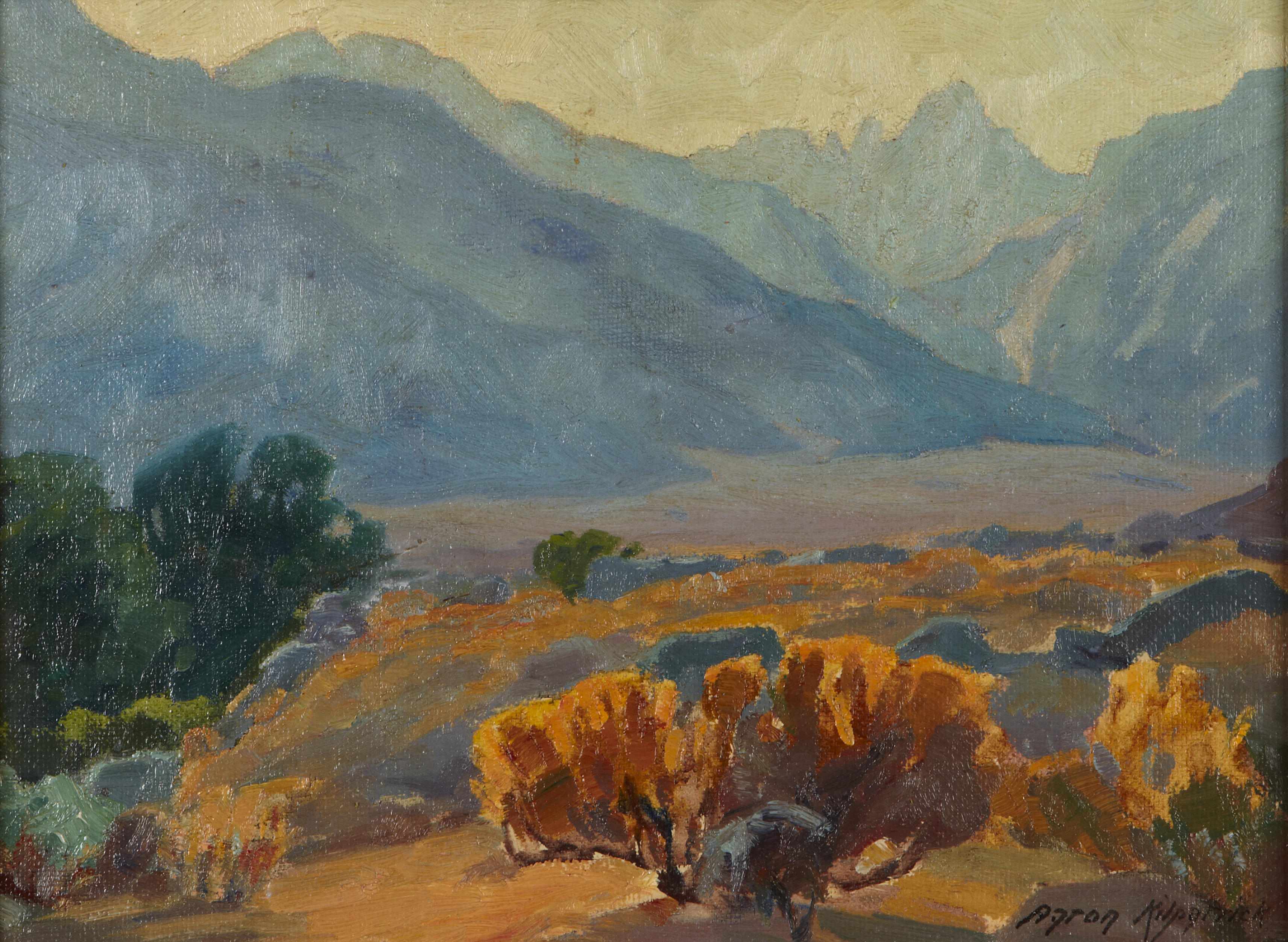 Appraisal: Aaron Edward Kilpatrick American - The Golden Bush signed 'Aaron