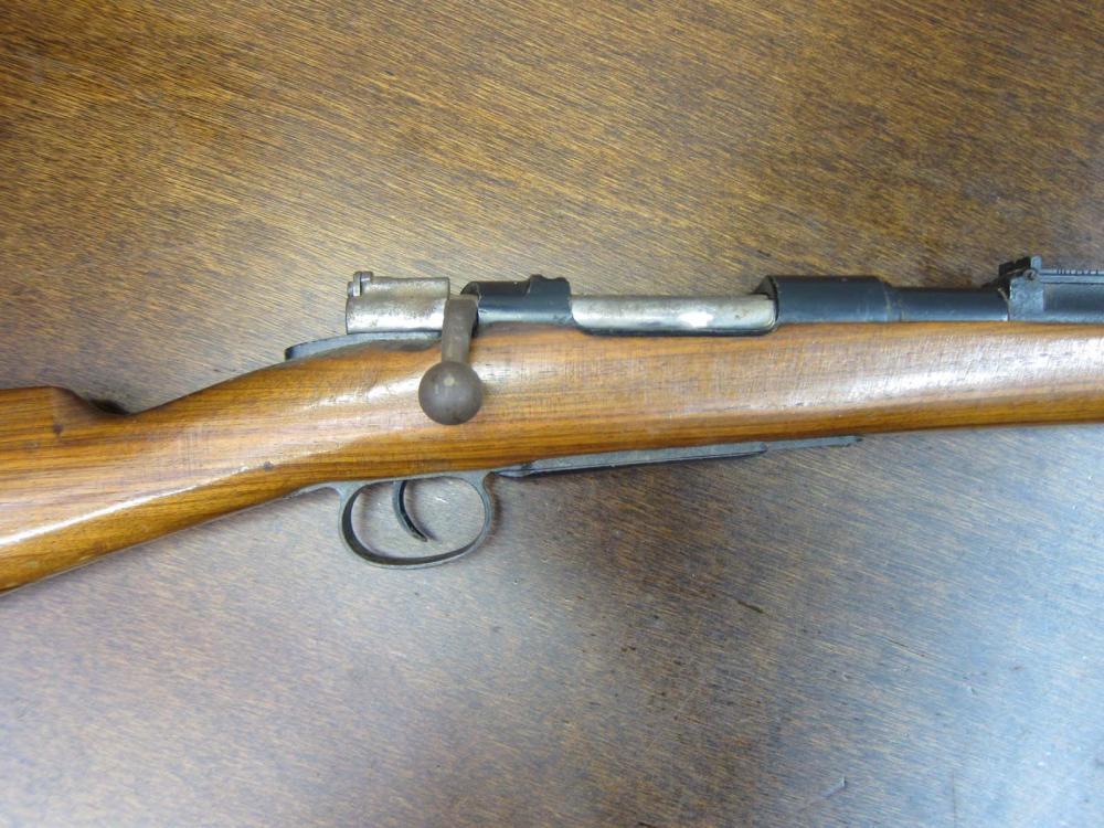 Appraisal: SPORTERIZED SPANISH MODEL BOLT ACTION MAUSER RIFLE mm caliber barrel