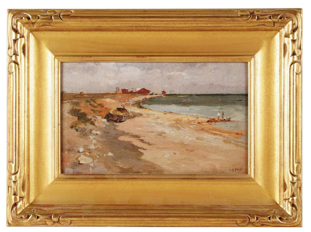 Appraisal: CHARLES ARTHUR FRIES - CORONADO oil on board signed lower