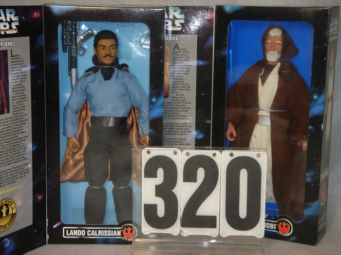 Appraisal: Lot of Kenner Star Wars Dolls Mint in original boxes