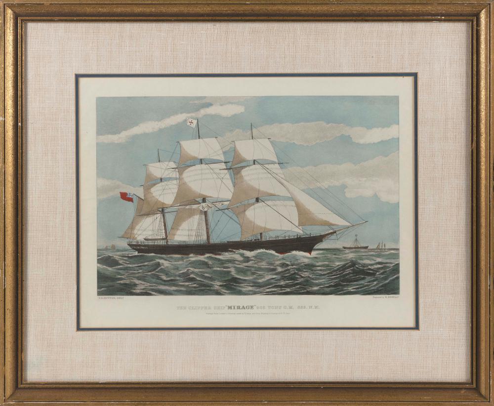 Appraisal: AFTER T G DUTTON ENGLAND TH CENTURY THE CLIPPER SHIP