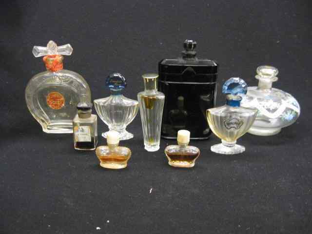 Appraisal: Perfume Bottles includes miniatures Guerlain enameled boxed more '' to