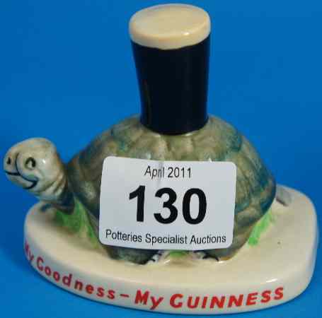 Appraisal: Carltonware Original Guiness Advertising Figure of a Tortoise with Guiness