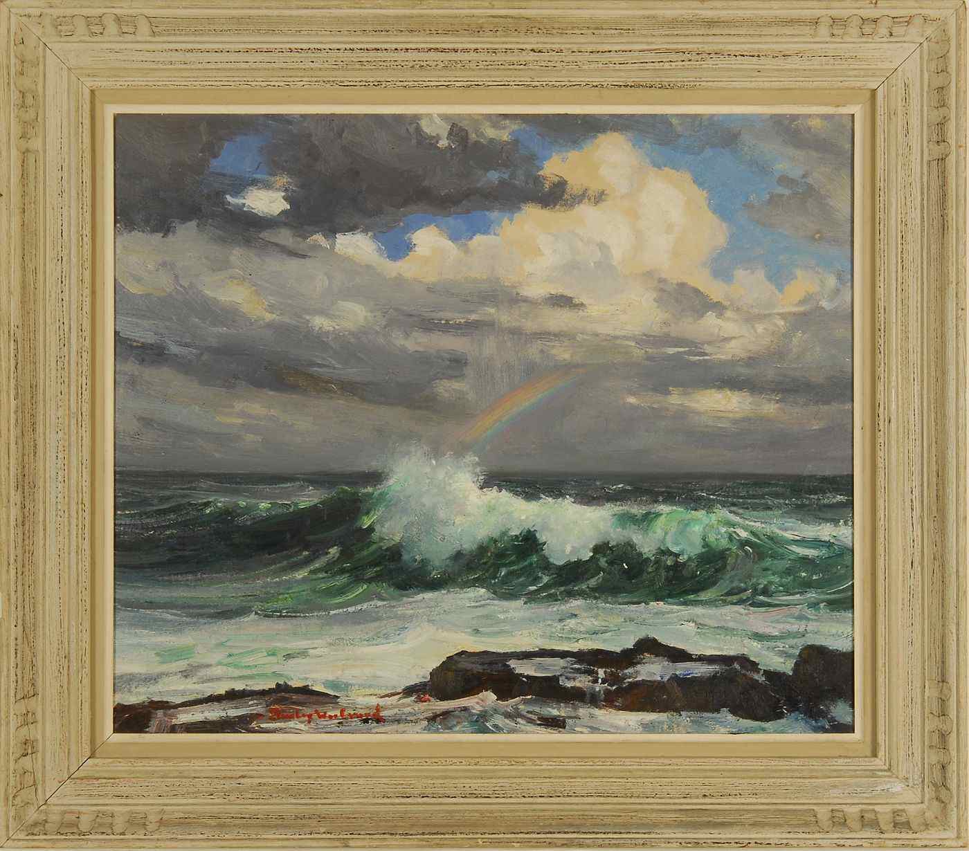 Appraisal: STANLEY WINGATE WOODWARDAmerican - The Rainbow'' Signed lower left ''Stanley