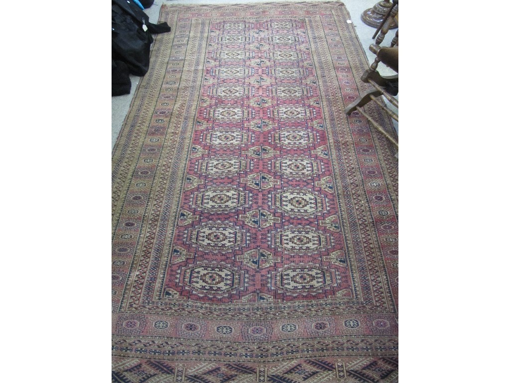 Appraisal: Persian multi coloured floor rug