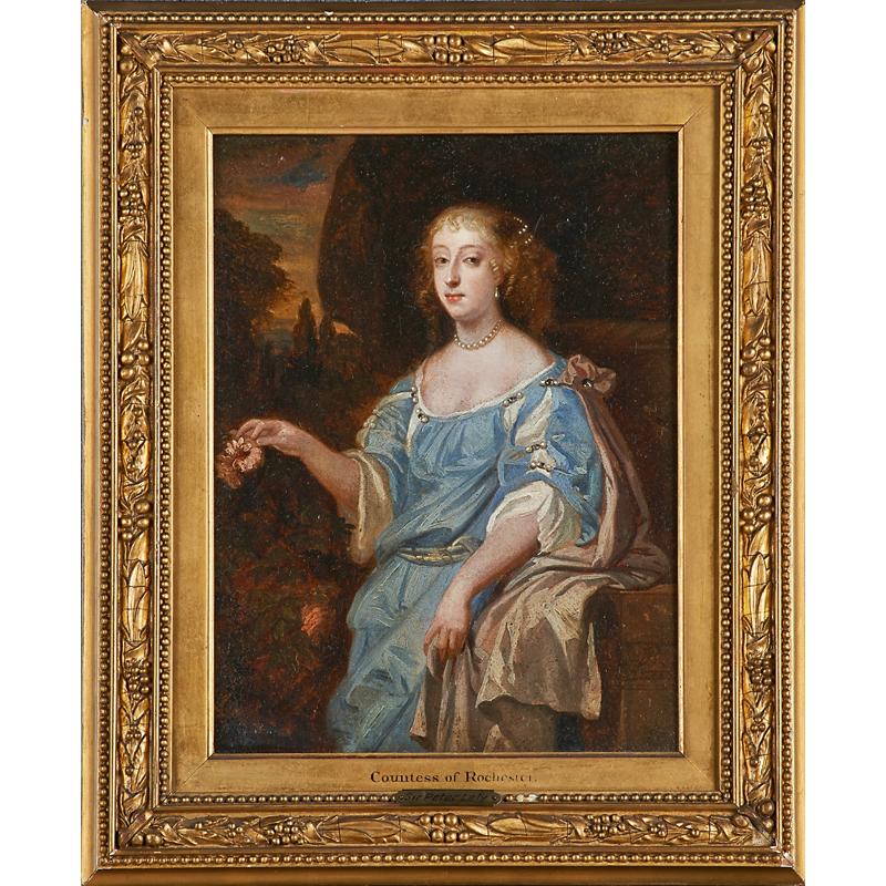 Appraisal: SIR PETER LELY British - Oil on canvas study for