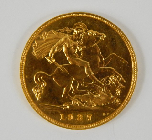 Appraisal: A George VI gold half sovereign