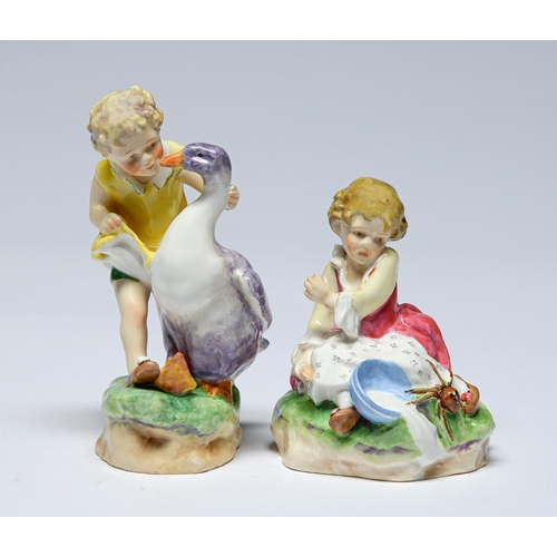 Appraisal: Two Royal Worcester nursery rhymes figures designed by Freda Doughty