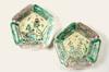 Appraisal: SWEETMEAT DISHES - Kangxi period rare pair of delicate biscuit