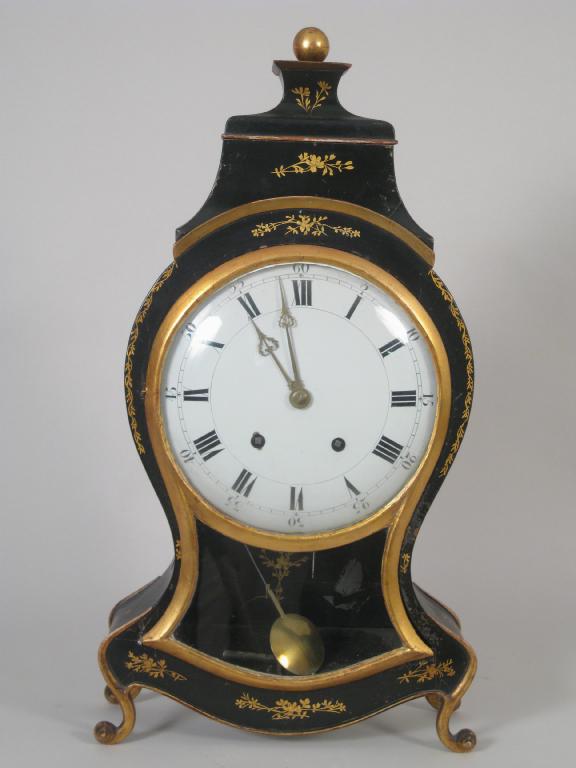 Appraisal: An early th Century Bracket Clock with two train striking