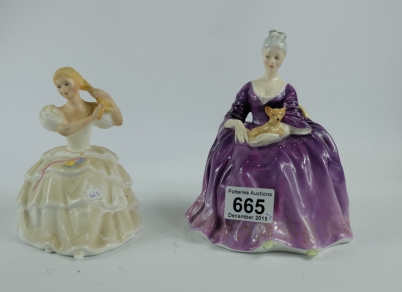 Appraisal: Royal Doulton lady figures Charlotte HN and Jean HN