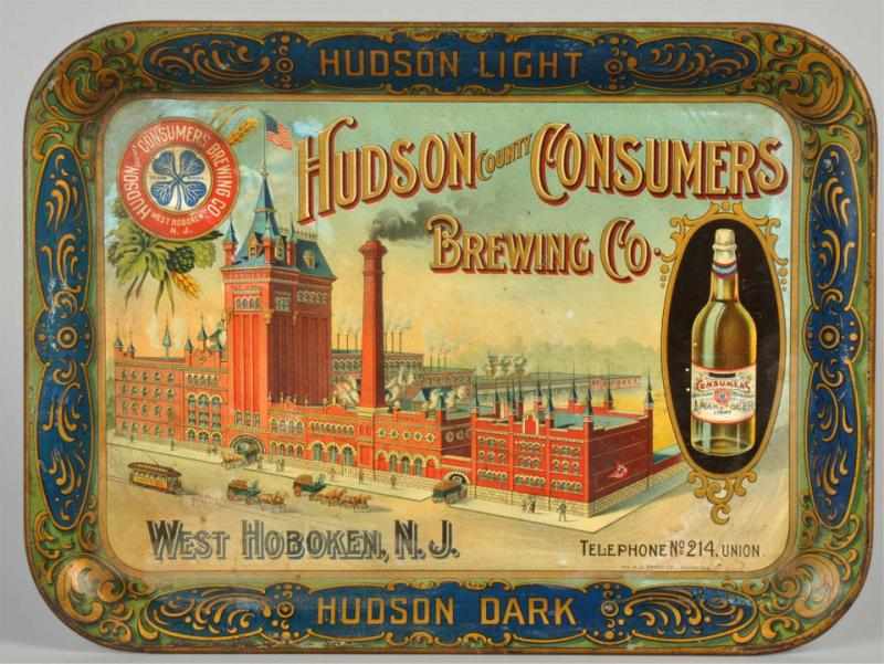 Appraisal: Hudson County Consumers Brewing Co Serving Tray Manufactured by Chas