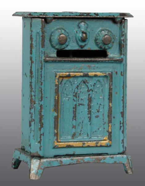 Appraisal: Cast Iron Radio Still Bank Description Manufactured by Hubley Manufacturing