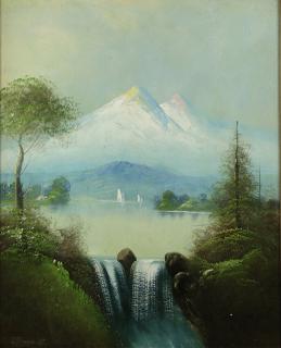 Appraisal: Painting Grafton Tyler Brown Grafton Tyler Brown American - Mountain