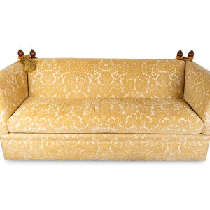 Appraisal: A Knole Upholstered Sofa FERRELL MITTMAN HIGH POINT NORTH CAROLINA