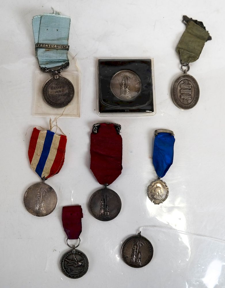 Appraisal: Eight Temperance Medals Group of assorted medals mostly India Available