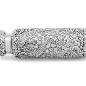 Appraisal: A Tiffany and Co Silver Scent Flask Late th Century