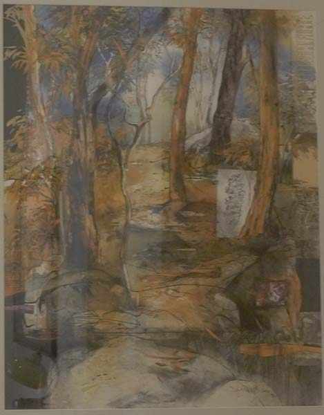 Appraisal: JUDITH WHITE POST BUSHFIRE NO MIXED MEDIA ON PAPER