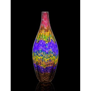 Appraisal: STEPHEN ROLFE POWELL Large glass vessel Teasers s STEPHEN ROLFE