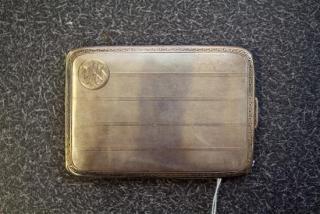 Appraisal: An American Silver Cigarette Case William B Kerry Co Newark