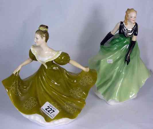 Appraisal: Royal Doulton Figures Vanessa HN and Lyn HN