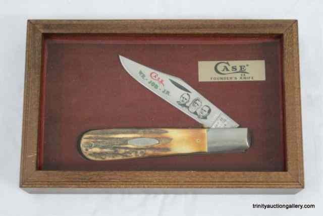 Appraisal: Case XX Founders Stag Handle Ltd Ed Knife NIBFrom a