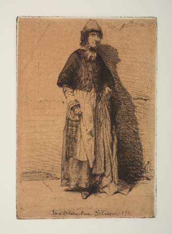 Appraisal: JAMES A M WHISTLER La M re G rard Etching