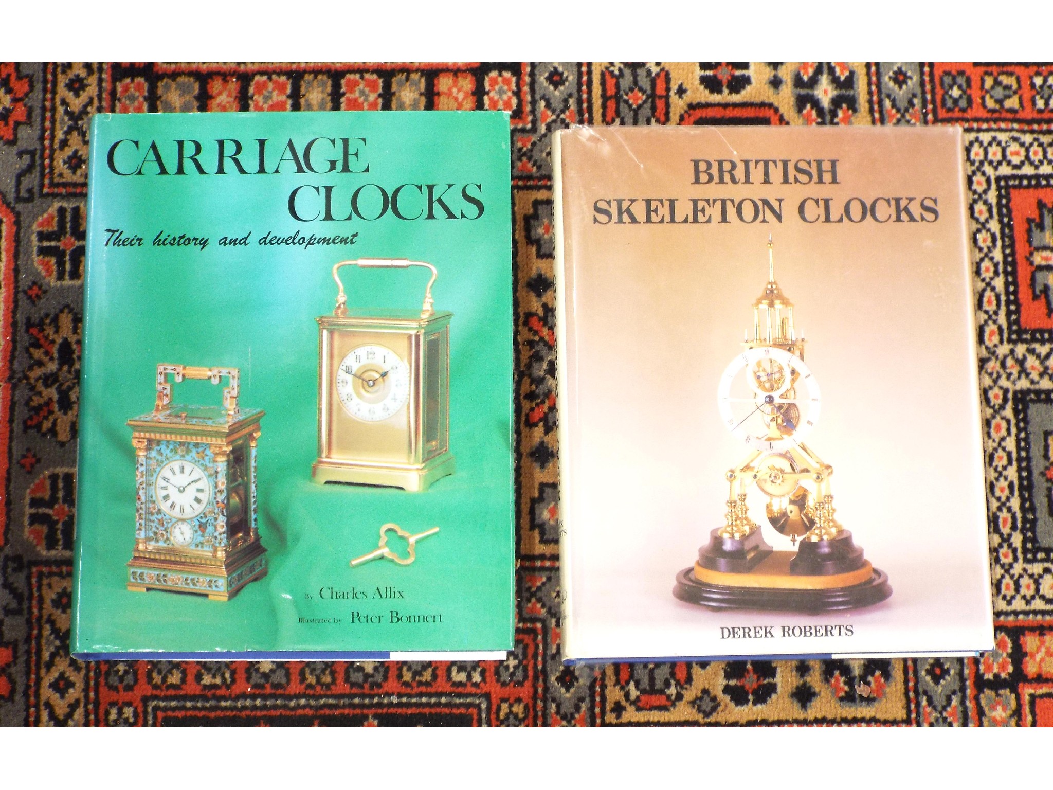 Appraisal: Derek Roberts - British Skeleton Clocks Antique Collectors' Club with