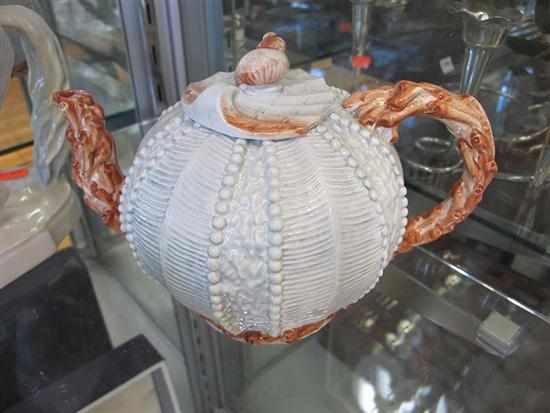 Appraisal: SAN MARCO ITALIAN SHELL SHAPED TEAPOT