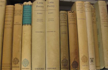 Appraisal: vols Scholarly Books- Primarily Scottish English Continental Literary History -