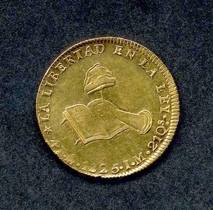 Appraisal: piece Gold Coin Mexico escudos Some wear esp wear to