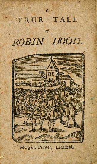 Appraisal: CHAPBOOKS - Robin Hood A True Tale of Robin Hood