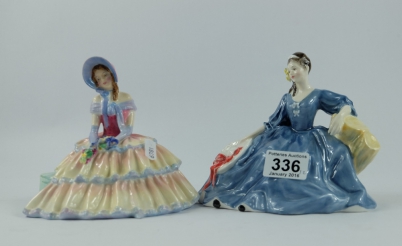 Appraisal: Royal Doulton lady figures Elyse HN and Daydreams HN