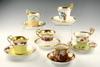 Appraisal: CUP AND SAUCER LOT - Lot of six cups and