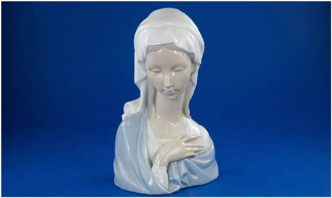 Appraisal: Lladro Figure Madonna's Head No inches in height