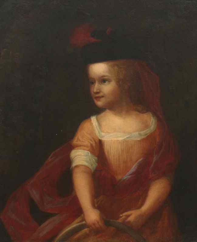 Appraisal: LATE TH EARLY TH CENTURY PORTRAIT OF A YOUNG FEMALE